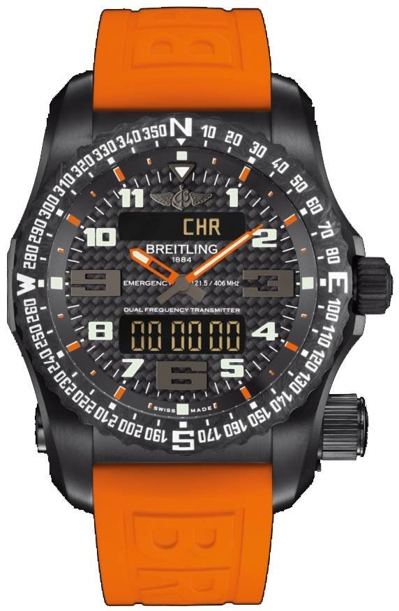 Breitling Professional Emergency V763267Z / BE80 / 234S / V20DSA. 2 watches for men